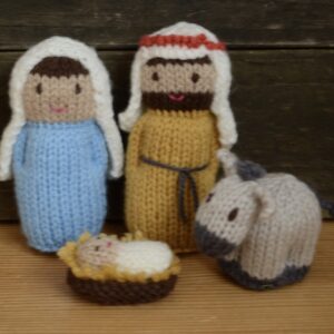 Knitted Christmas Nativity Decoration: placeholder image (loading)