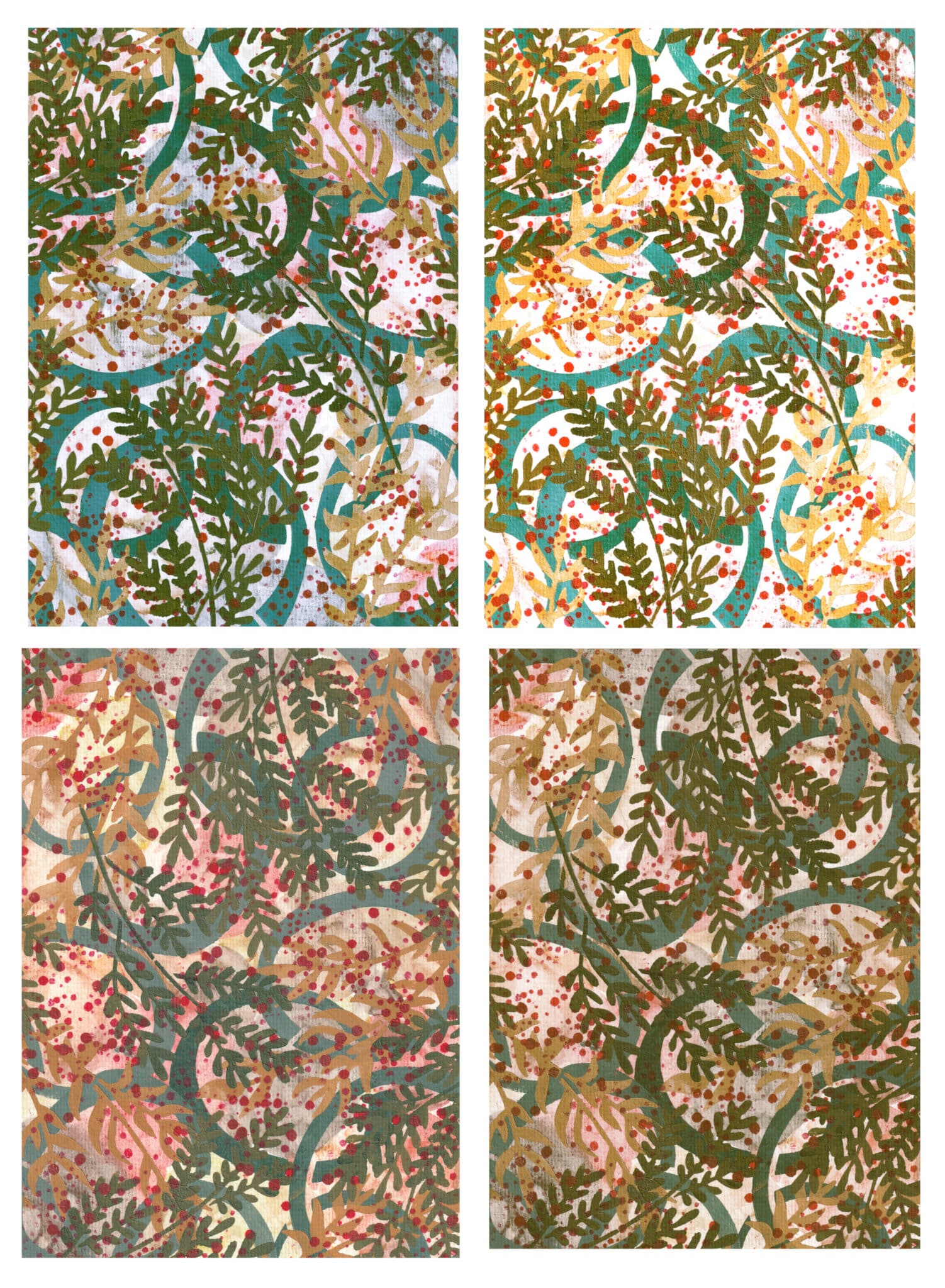 **Digital download **ORIGINAL ART ‘VINTAGE OODLES’ SET 1 *digital download* - main product image