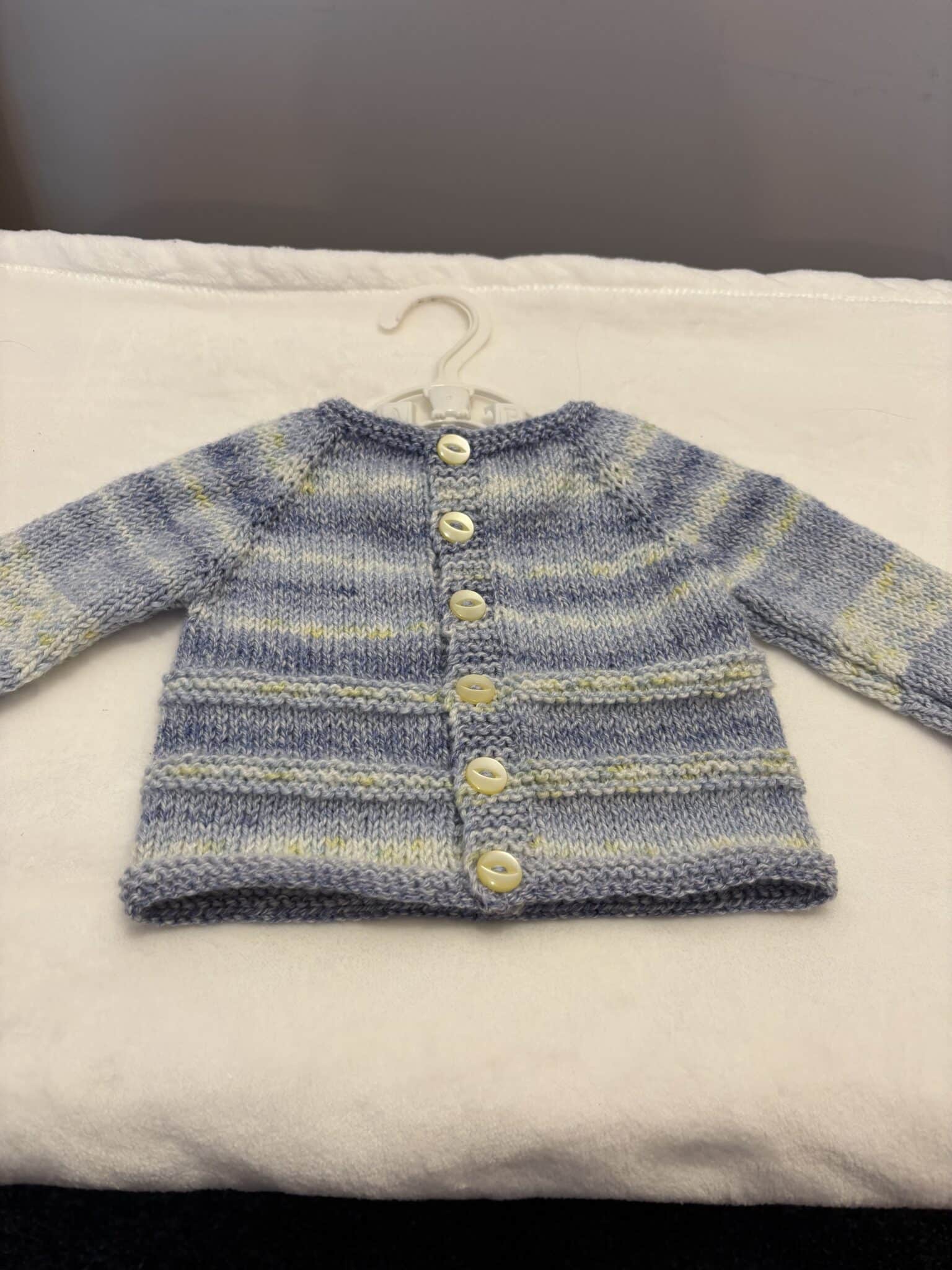 Hand Knitted Baby Cardigan 0-3 months - main product image