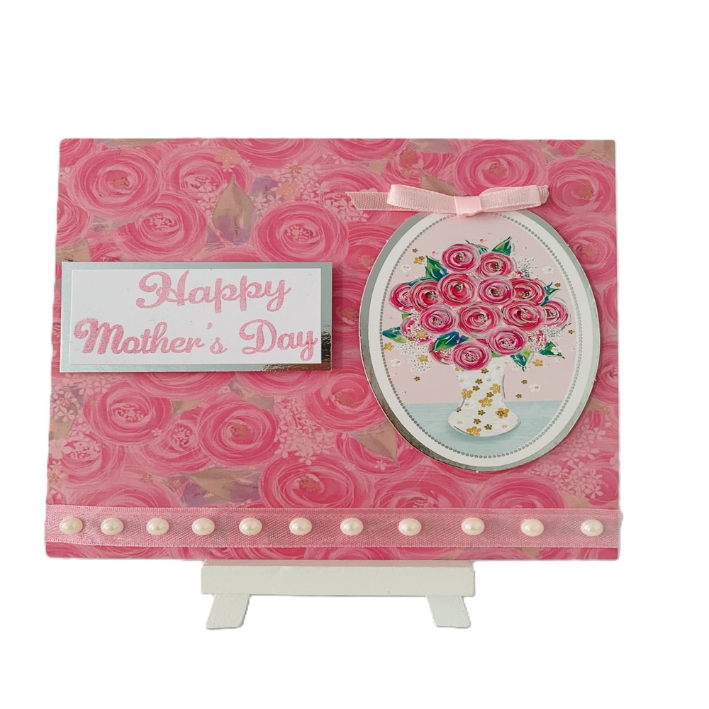 Handmade Mother’s Day Greeting Card – 6×6 inches - main product image