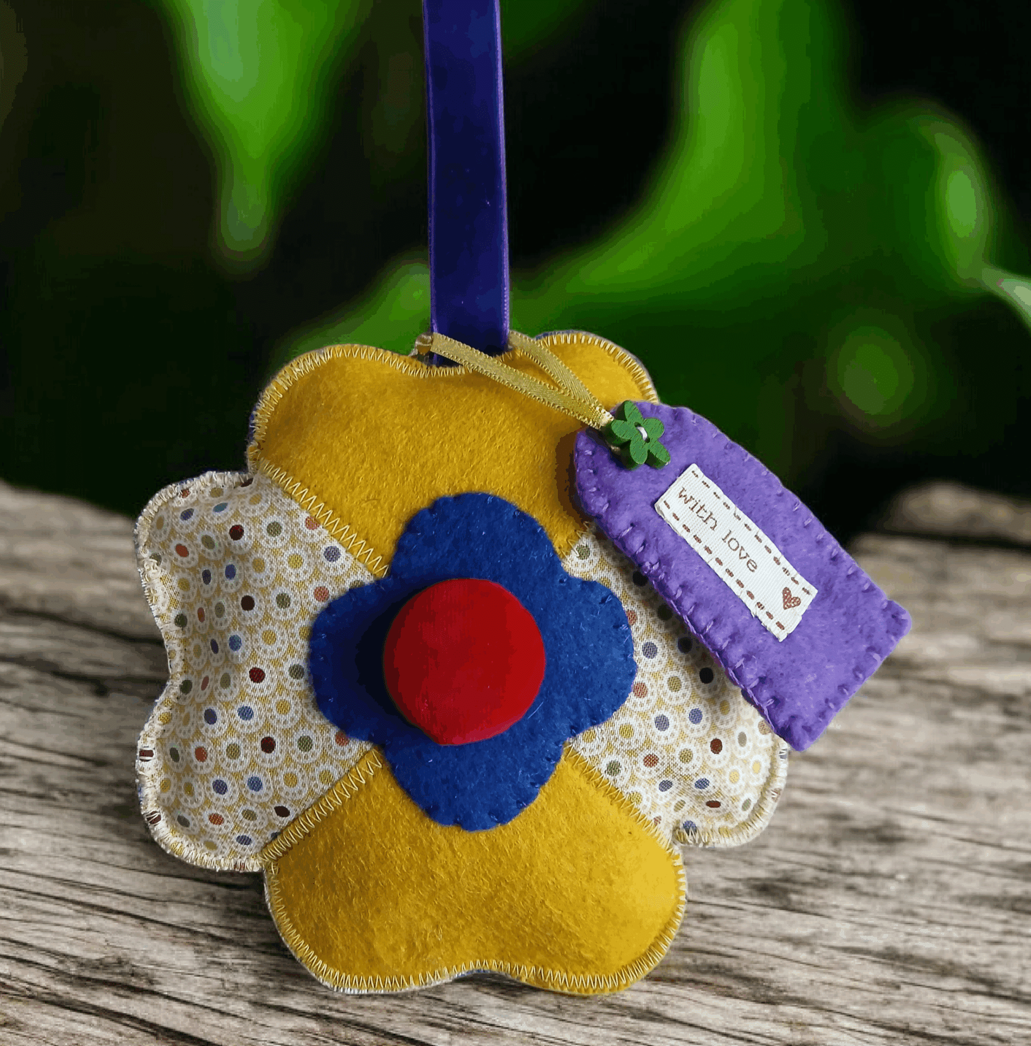 Mother’s Day flower hanging. Filled with homegrown lavender . All proceeds to The Stroke Association - main product image