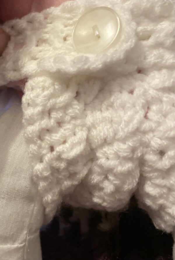 Newborn crochet beanie and nappy cover - product image 3