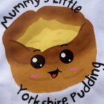 Mummy’s Little Yorkshire Pudding Babygrow – new baby, newborn, christening, birth,