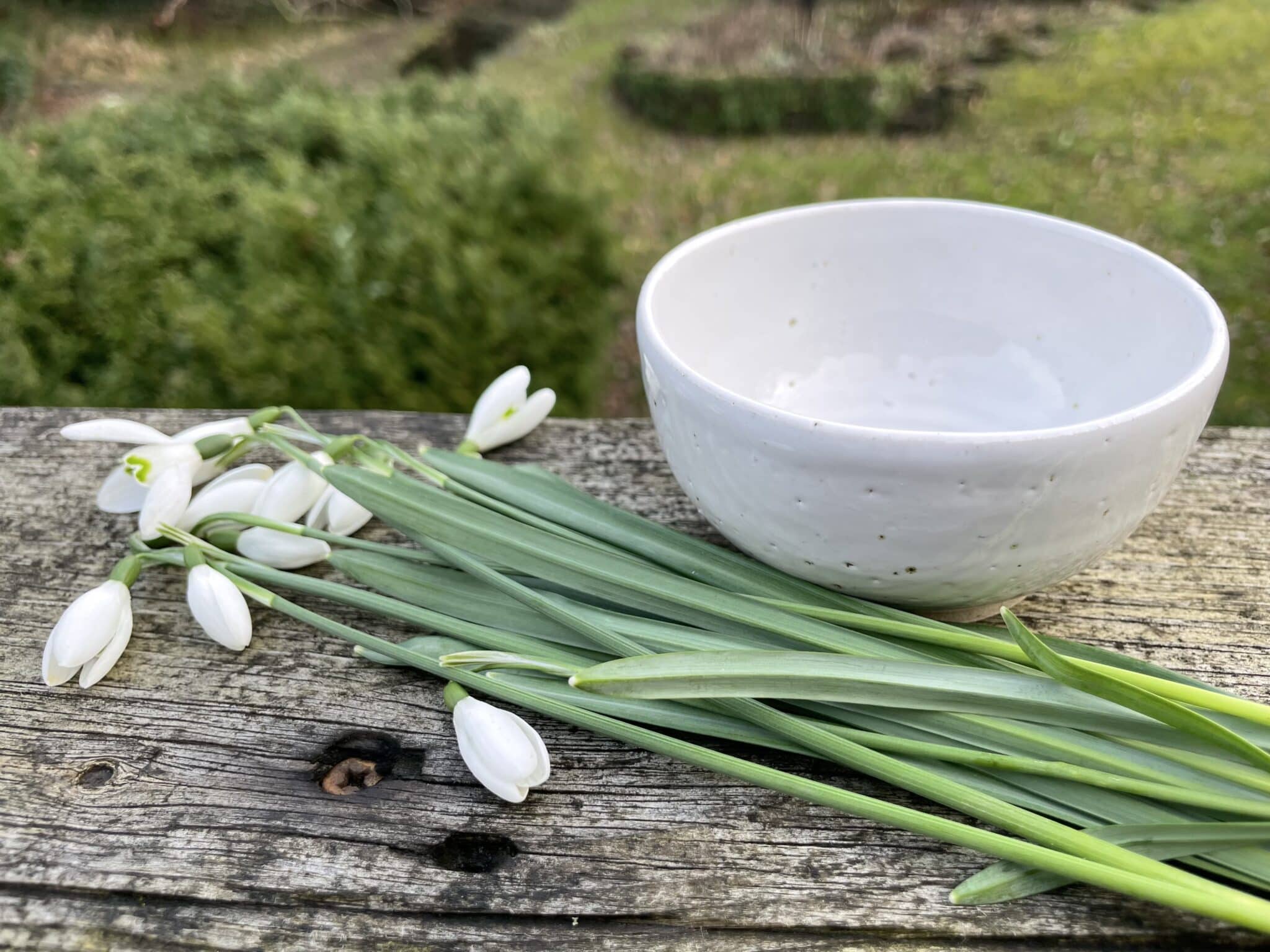 Tiny White Bowl - main product image