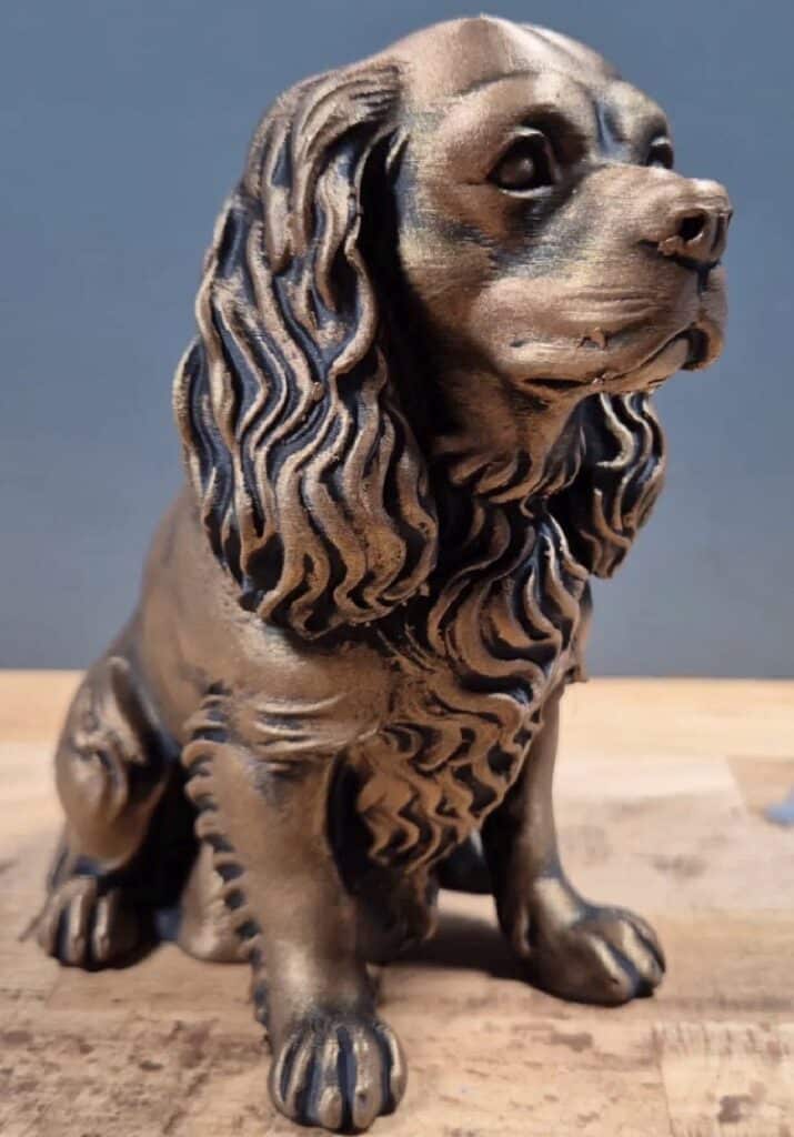 3d Printed Cavalier King Charles Spaniel dog
