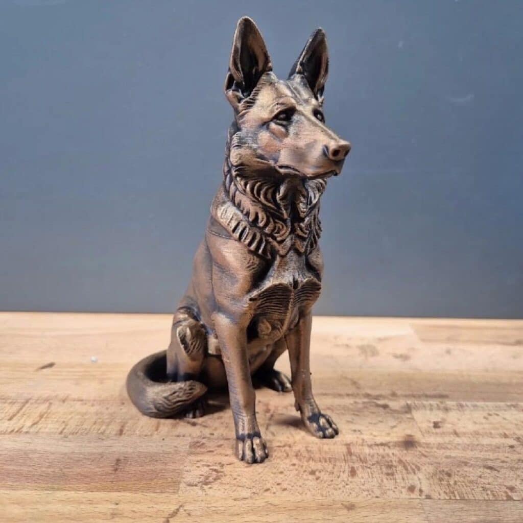 3d Printed German Shepherd Dog