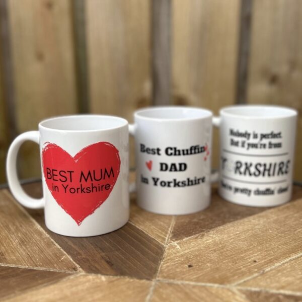 Best Chuffin’ Grandad in Yorkshire mug - product image 3