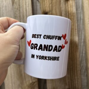 Best Chuffin’ Grandad in Yorkshire mug: placeholder image (loading)