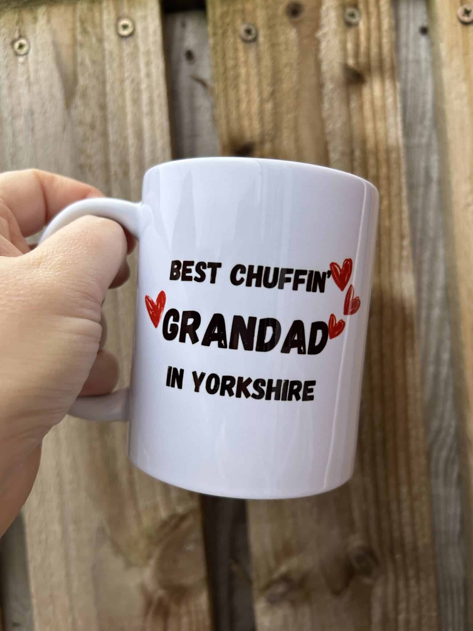 Best Chuffin’ Grandad in Yorkshire mug - main product image