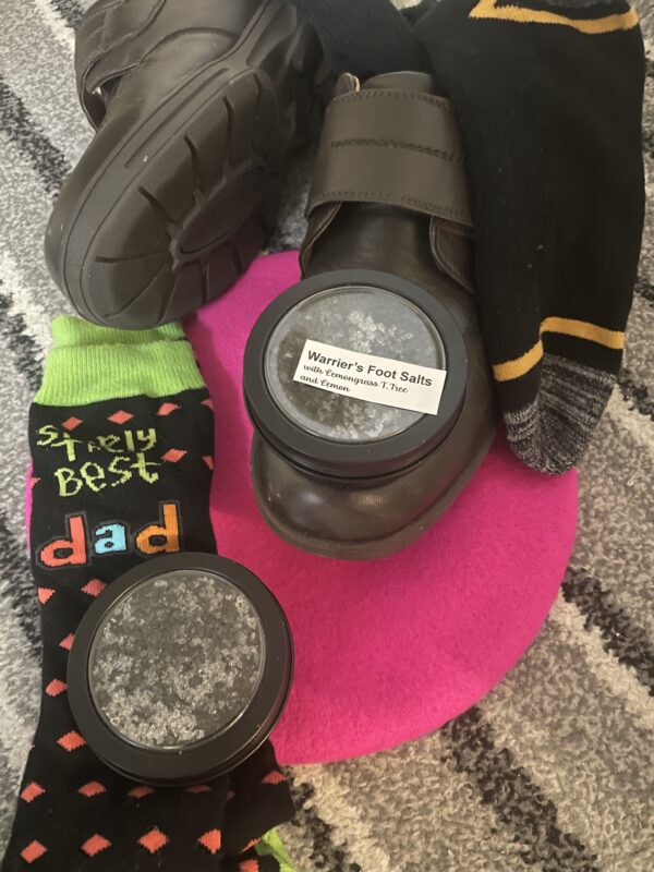 Warriors black lava Foot Salts - product image 3