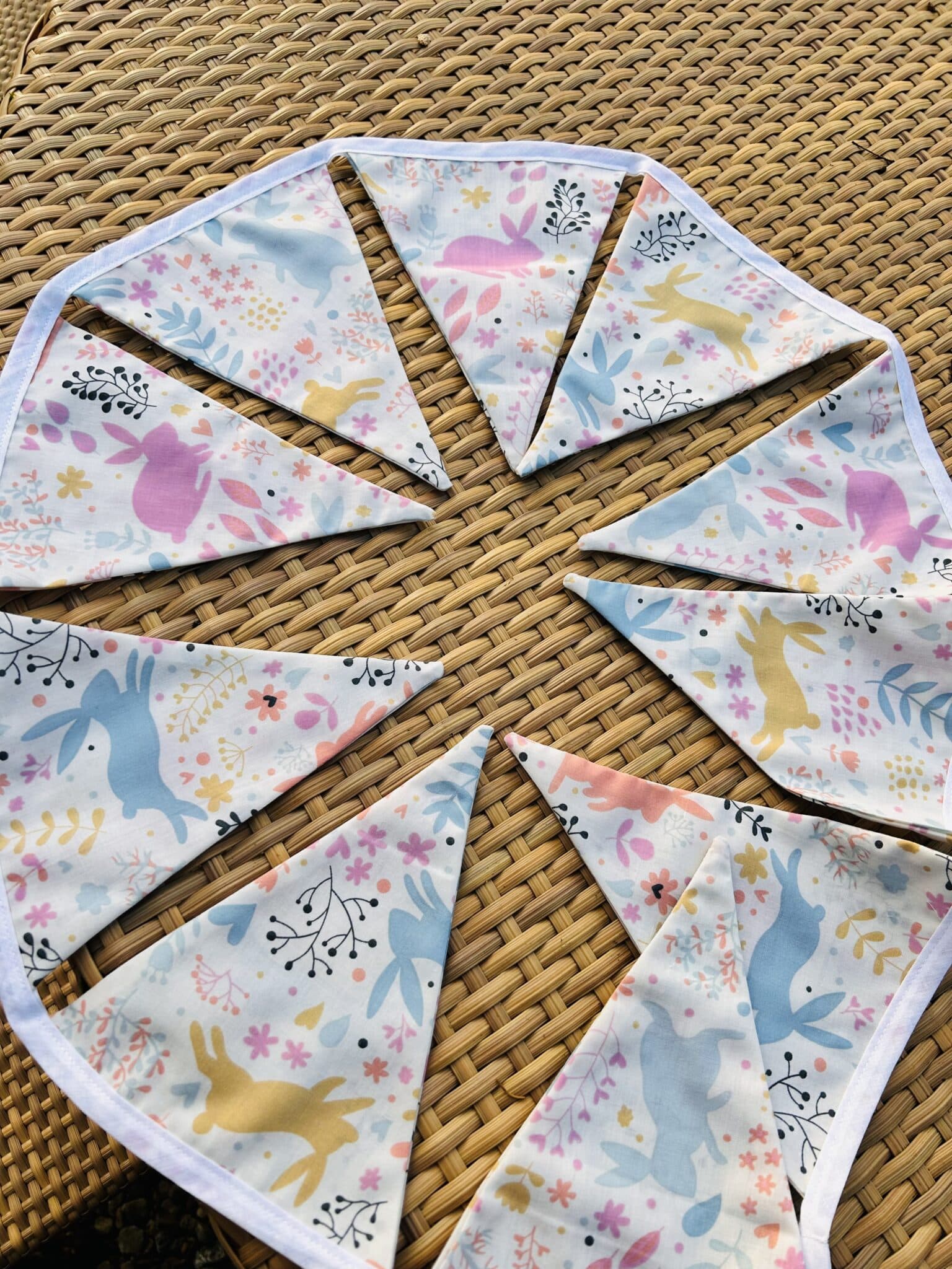Easter Bunting 12 Flag Length - main product image