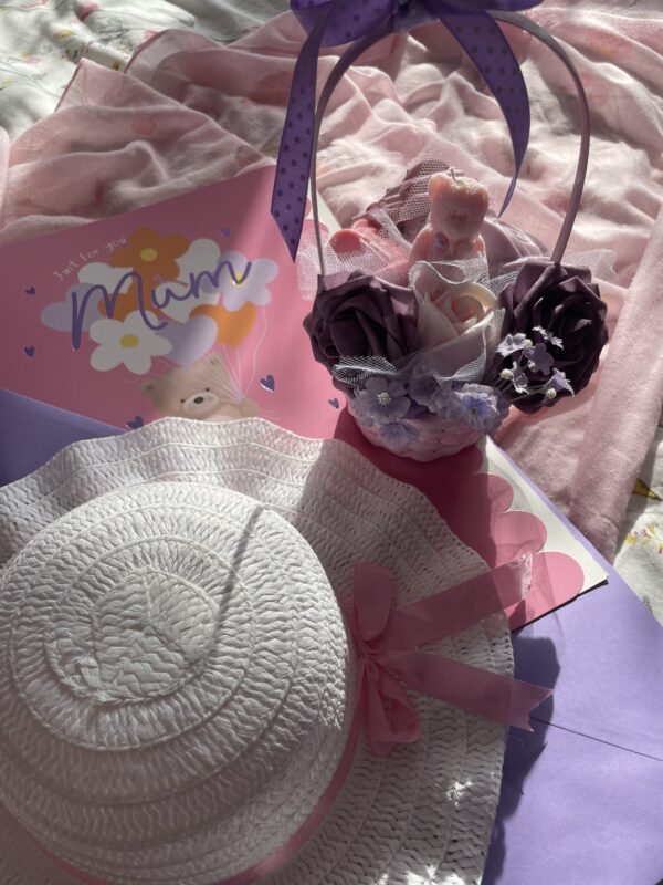 Mother’s Day soap flower basket - main product image