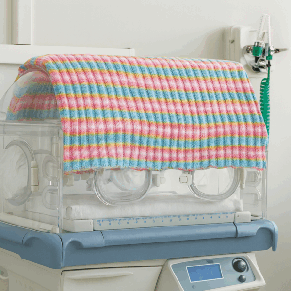 Hand-Knitted Blanket and Cardigan~Premature - product image 2