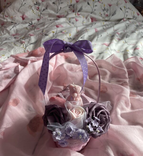 Mother’s Day soap flower basket - product image 3