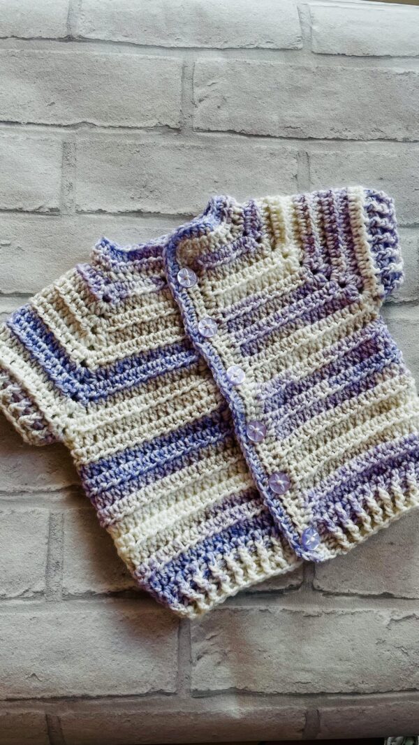 Baby Crochet Summer Cardigan - main product image