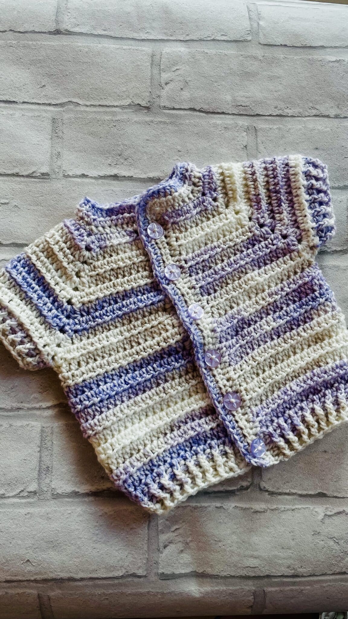 Baby Crochet Summer Cardigan - main product image
