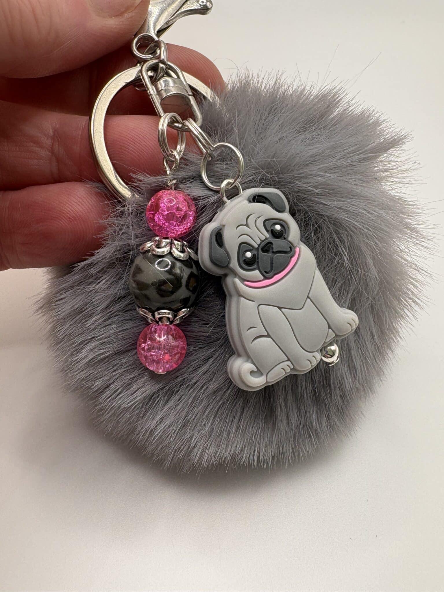 Pug Bag Pom Pom - main product image