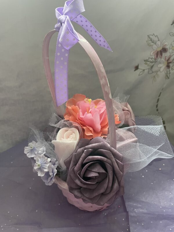 Mother’s Day soap flower basket - product image 4