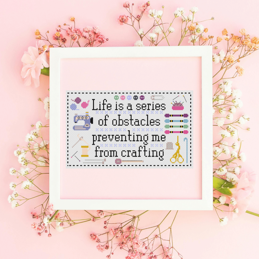 Crafting Cross Stitch Pattern - main product image