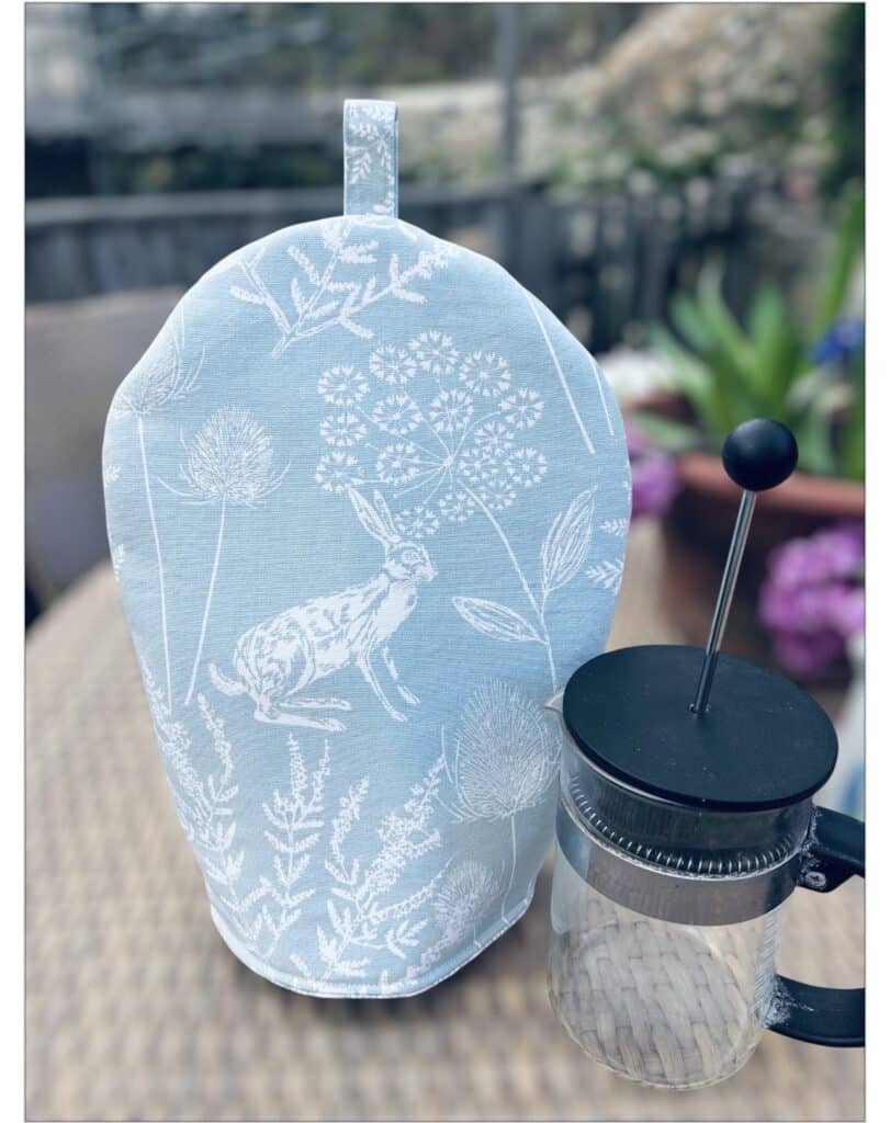 Duck Egg Blue Coffee Pot Cosy