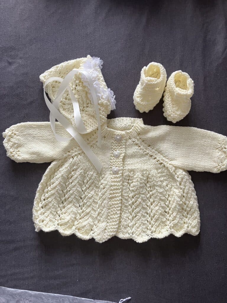 Lacy newborn set