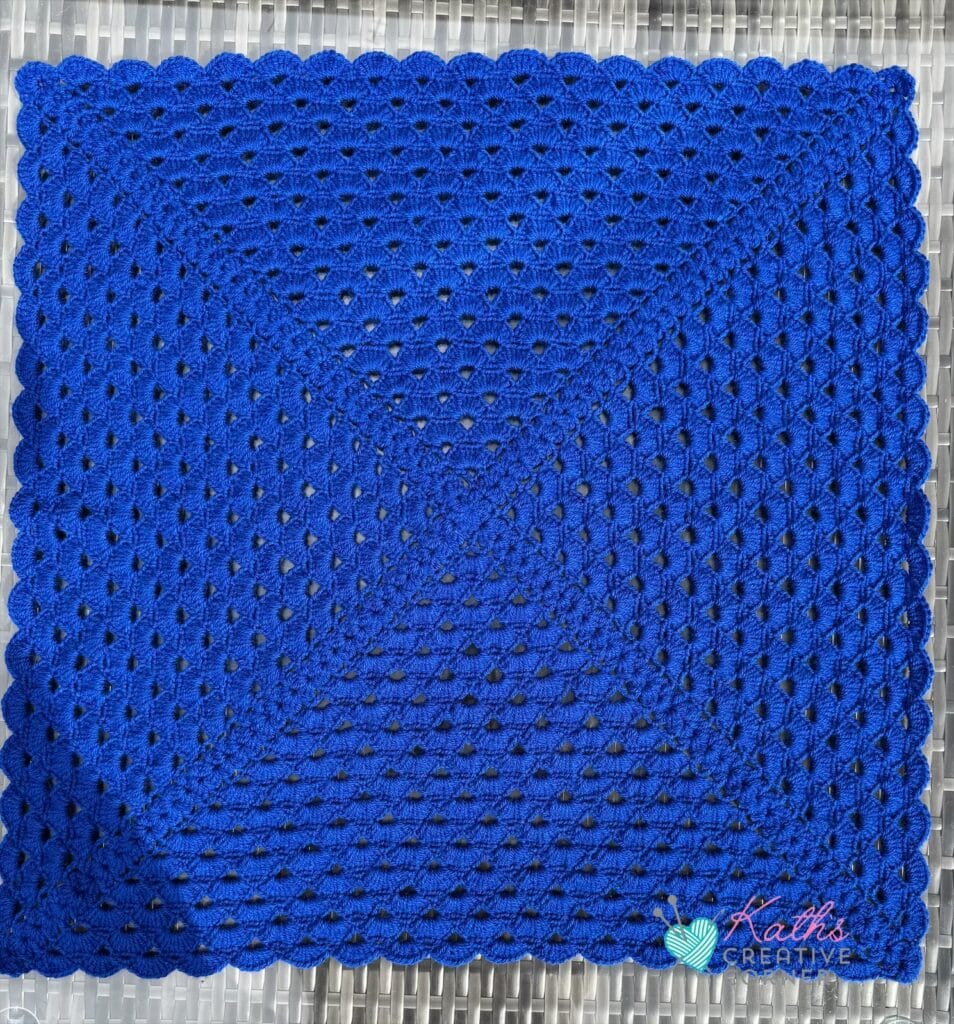 Hand Crocheted Baby blanket