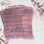 Hand Crocheted Bunny Baby Blanket