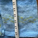 Hand Knitted Hoody Cardigan – Size 26″ (4 – 5 Years)