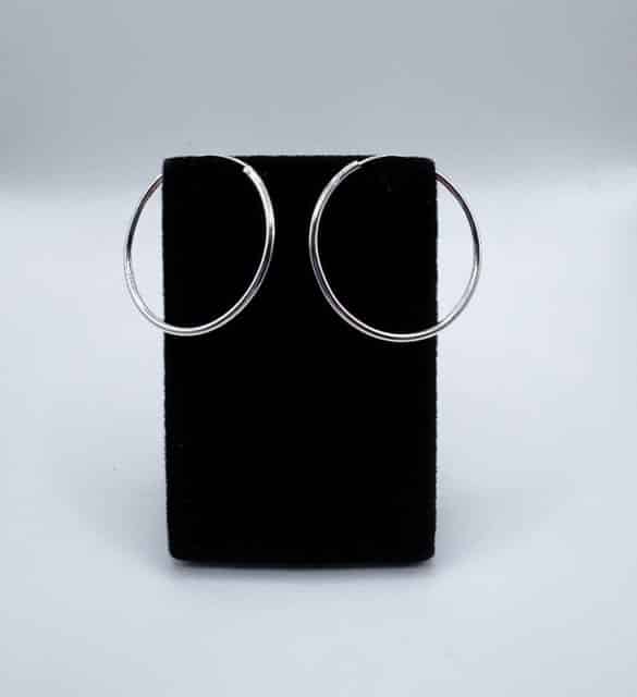 Sterling Silver Hoop Earrings