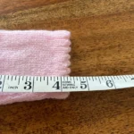 Hand Knitted Pink cardigan – 16″ Chest (0 – 3 months)