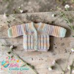 Hand Crocheted Baby cardigan