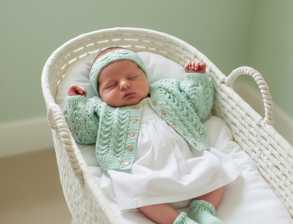 Chloe Knitting Pattern~DK~0-3 months