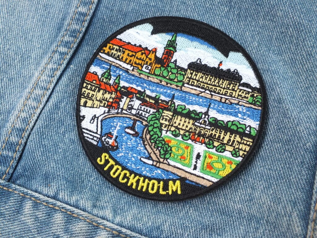 Stockholm Iron On Patch