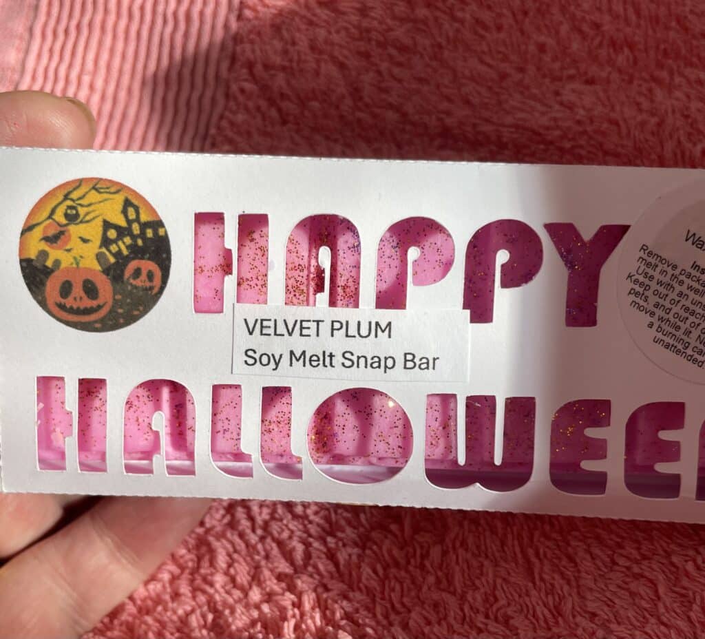 Halloween Velvet Plum Snap Melts