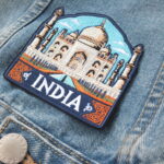 Taj Mahal India Iron On Patch