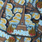 Paris Eiffel Tower Iron On Patch