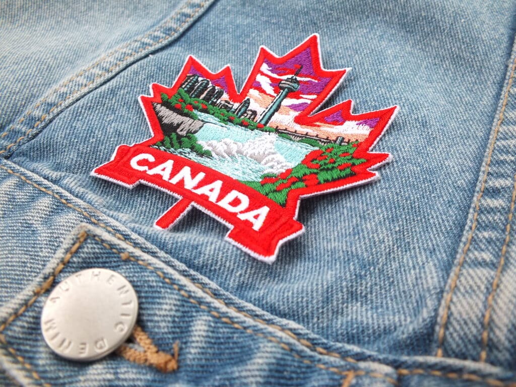 Niagara Falls Embroidered Iron On Patch