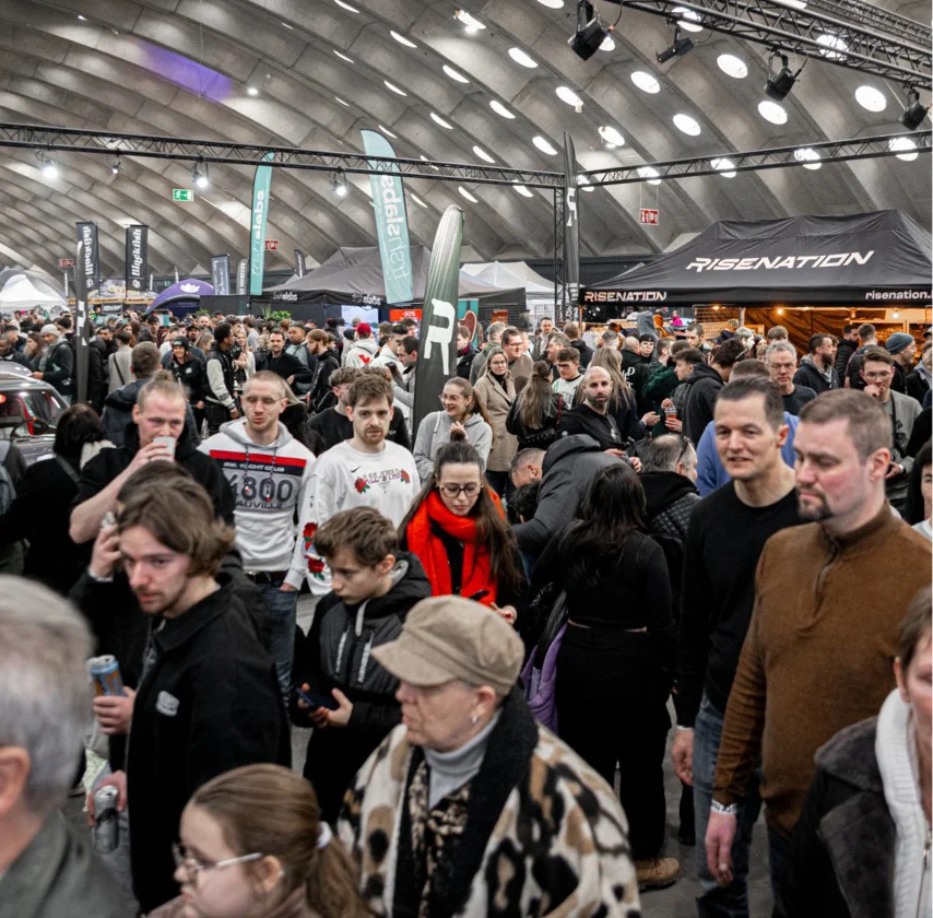 Die Besuchermenge auf der Hall of Fame 2K26