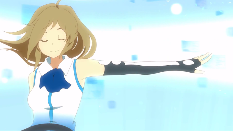 Microsoftシンガポール公式 Ie擬人化キャラ藍澤 祈ちゃんがかわいい Time To Live Forever