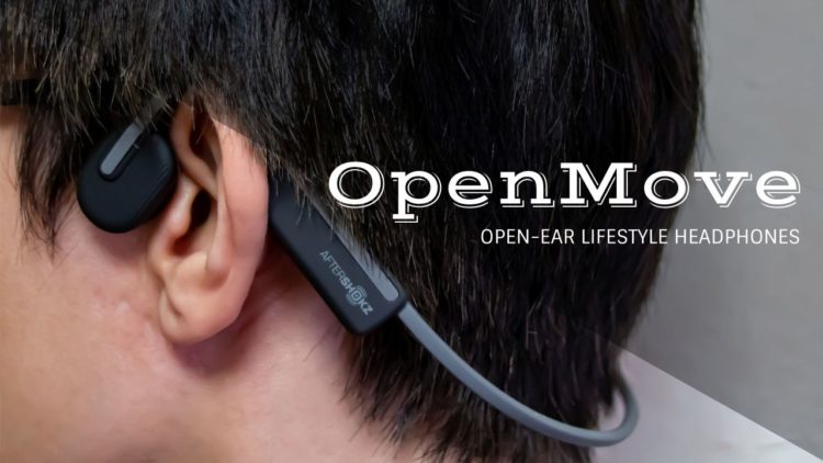 shokz OpenMove ワイヤレスイヤホン