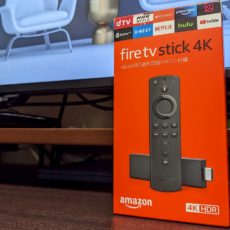 プロジェクターにFire TV Stick 4Kをぶっさして最高のステイホームを