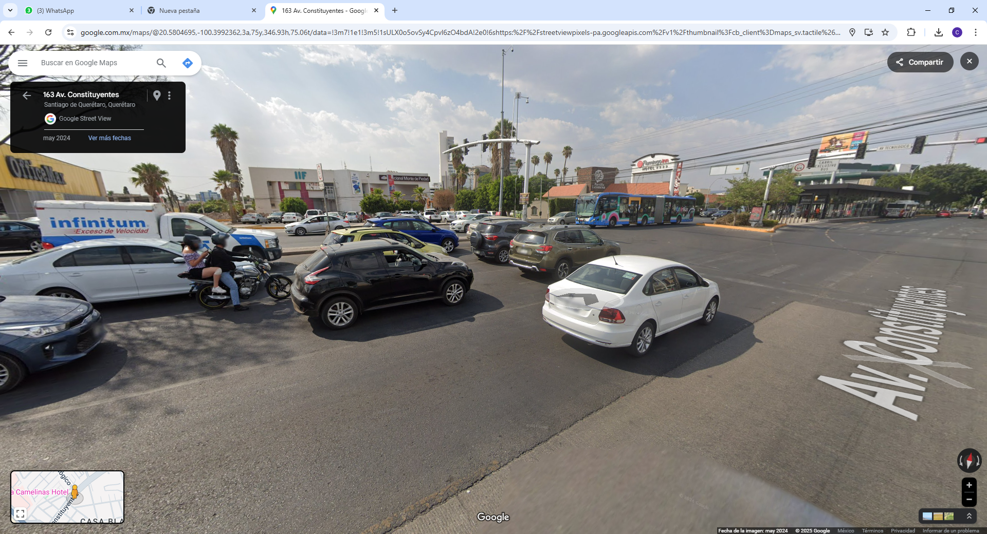 CONSTRUCCIÓN DE PASO SUPERIOR VEHICULAR  AV. TECNOLÓGICO Y AV. CONSTITUYENTES
