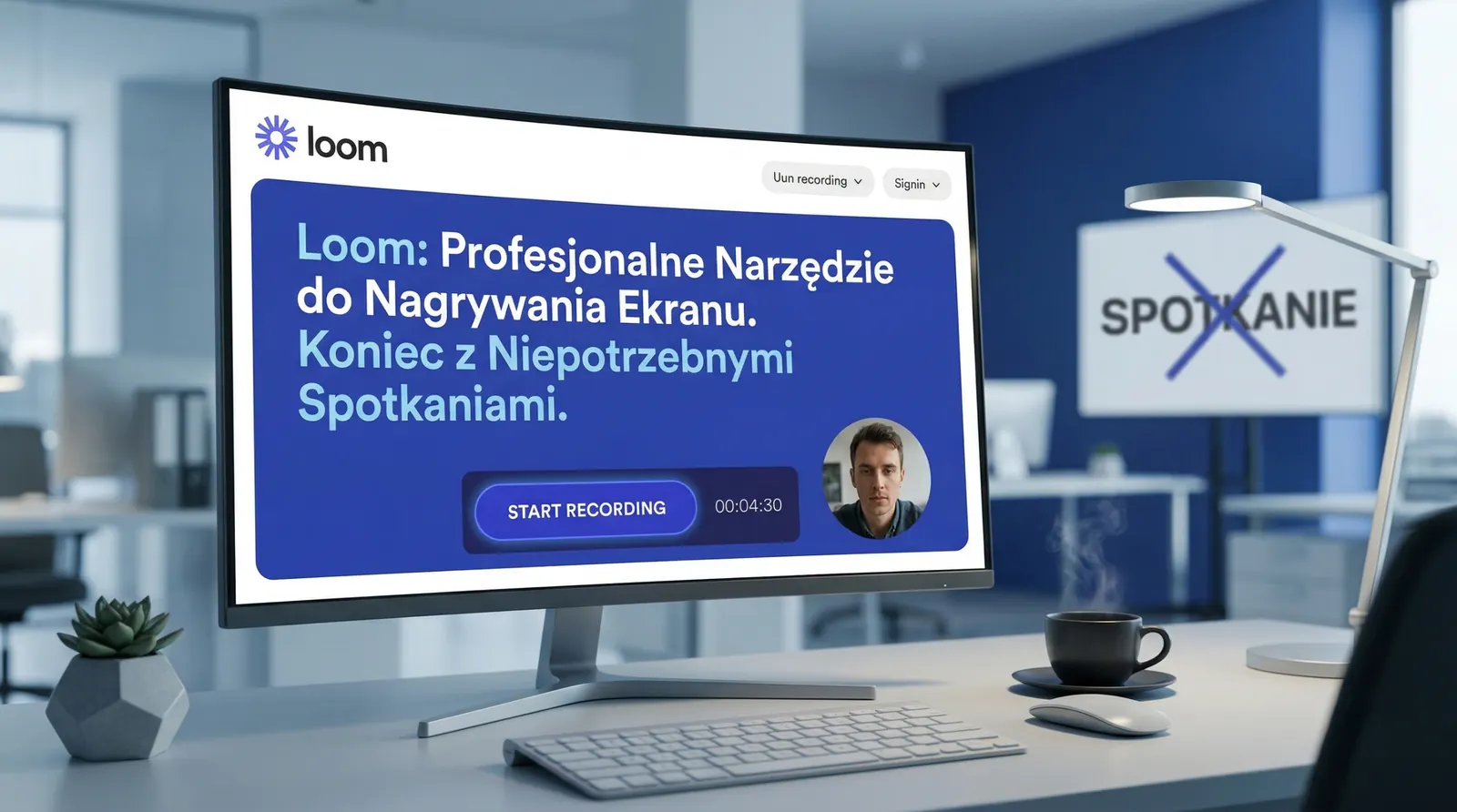 Loom: Profesjonalne Narzędzie do Nagrywania Ekranu. Koniec z Niepotrzebnymi Spotkaniami