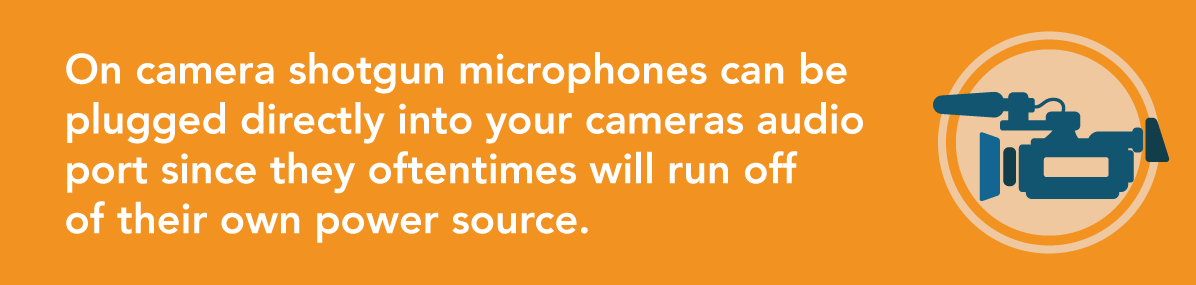 Shotgun microphones can help imrove the audio for your videos in a number of ways