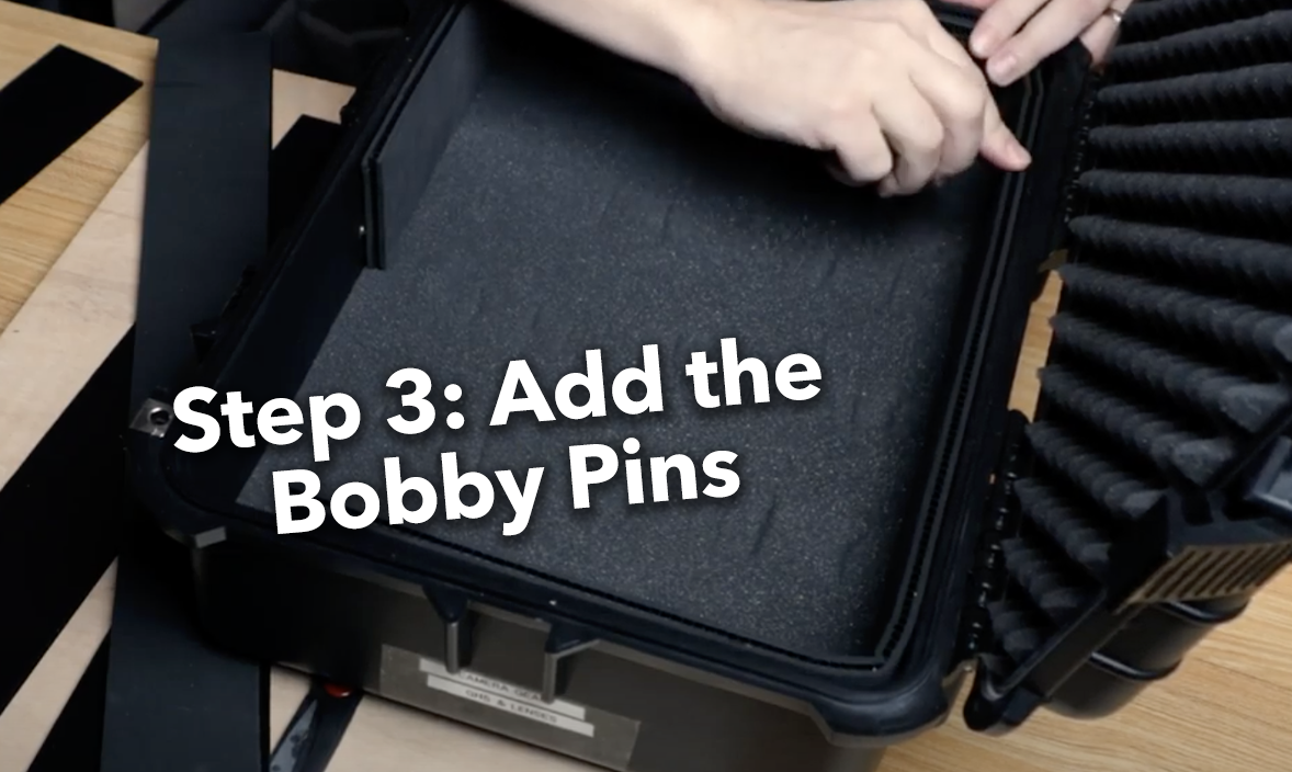 Step 3: Add Bobby Pins