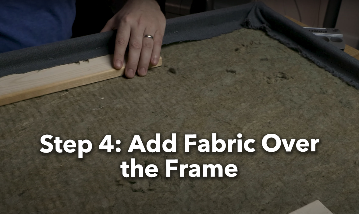 Step 4: Add your fabric!