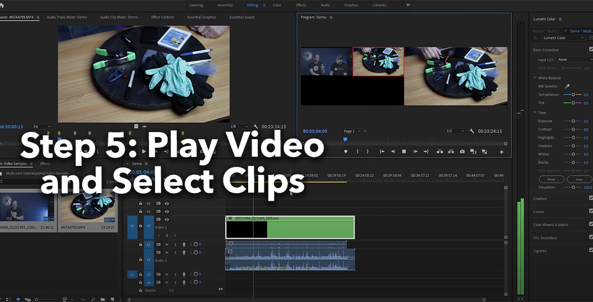 Step 5: Play and edit