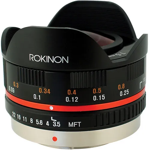 Rokinon 7.5mm f/3.5 Fisheye Lens