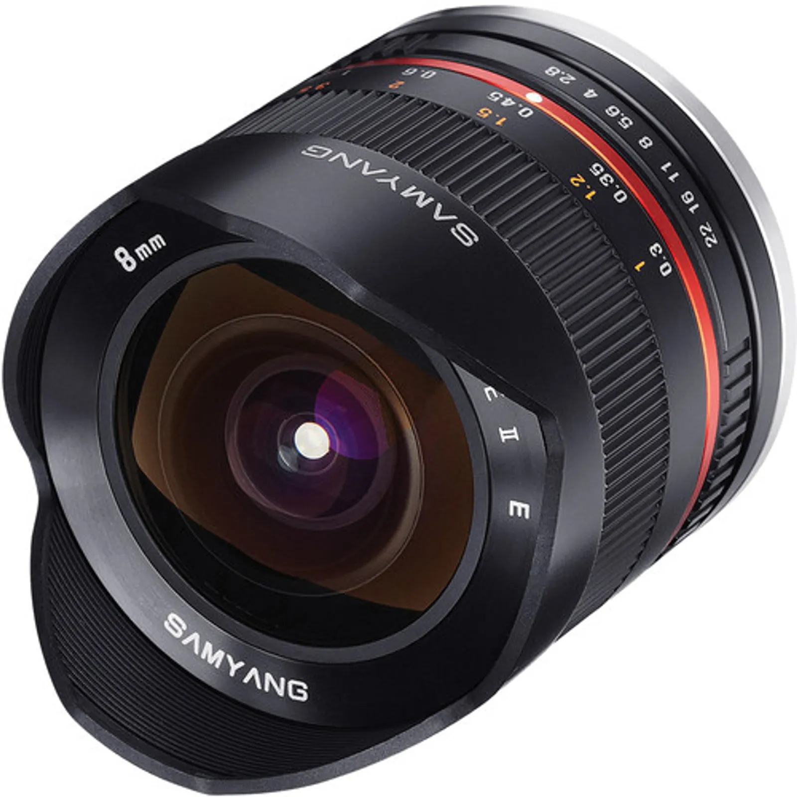 Samyang 8mm f/2.8 Fisheye II Lens