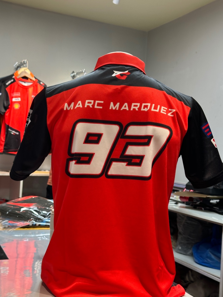 Marc Márquez Ducati Lenovo Team 2025 Polo Jersey 2